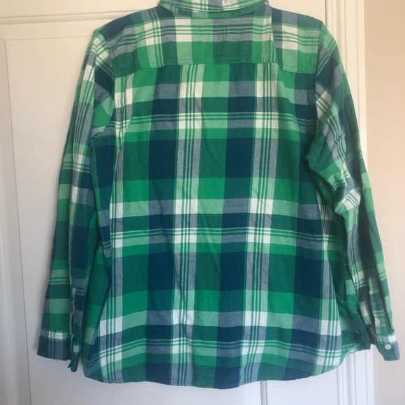 Old Navy Button Down Plaid Shirt - Picture 6 of 9